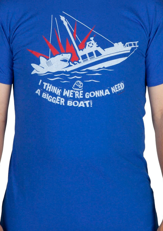 JAWS Gonna Need A Bigger Boat T-Shirt - main product image