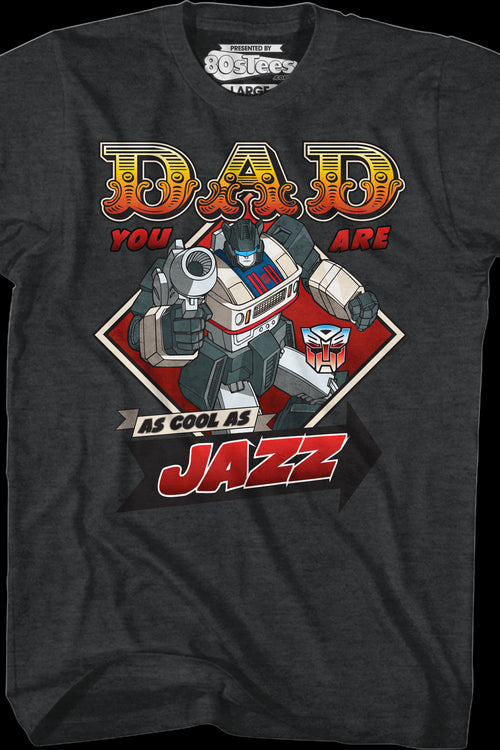 Jazz Father's Day Transformers T-Shirtmain product image