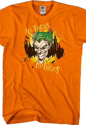 Joker All Tricks No Treats Batman T-Shirt