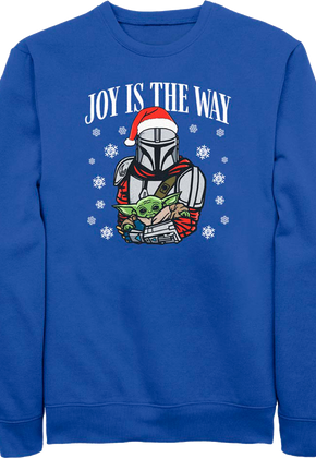 Joy Is The Way Mandalorian Star Wars Sweatshirt
