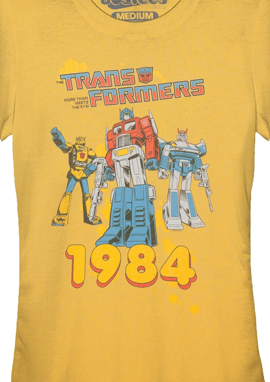 Junior 1984 Transformers Shirt - main product image