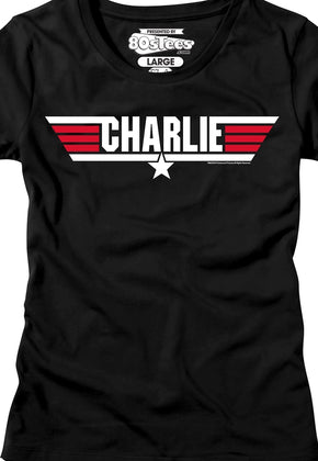 Jr Call Name Charlie Top Gun T-Shirt