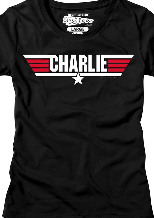 Jr Call Name Charlie Top Gun T-Shirt - main product image