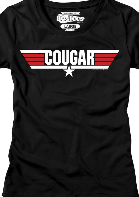 Jr Call Name Cougar Top Gun T-Shirt - main product image