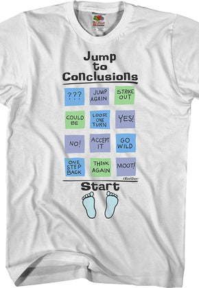 Jump To Conclusions Office Space T-Shirt