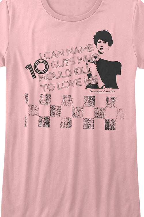 Junior 10 Guys Sixteen Candles Shirtmain product image