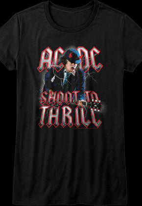 Ladies ACDC Shoot To Thrill Shirt