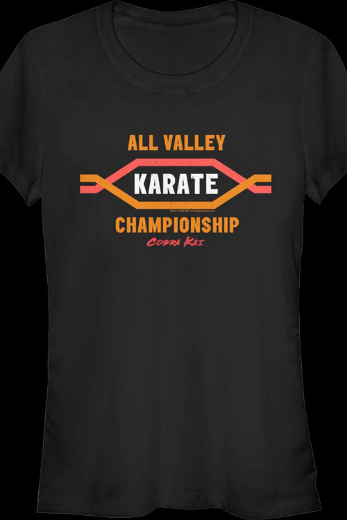 Ladies All Valley Karate Championship Cobra Kai Shirtmain product image