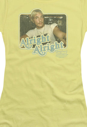 Junior Alright Alright Dazed and Confused Shirt