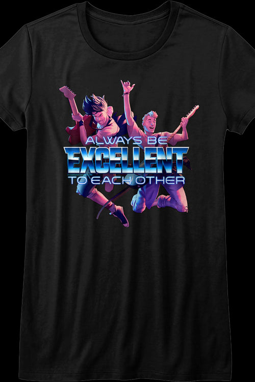 Womens Always Be Excellent To Each Other Bill and Ted Shirtmain product image