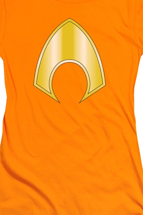 Ladies Aquaman Logo DC Comics Shirtmain product image