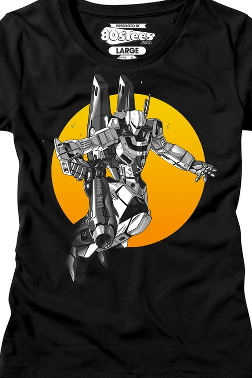 Junior Black Sunset Wars Robotech Shirtmain product image