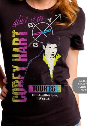 Ladies Boy In The Box Corey Hart Shirt