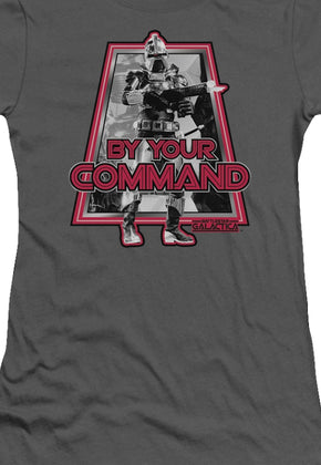 Ladies By Your Command Battlestar Galactica Shirt