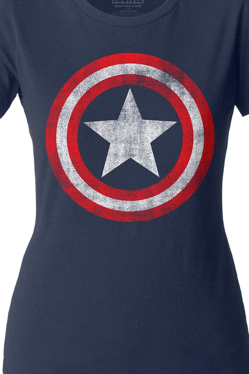 Ladies Captain America Shirtmain product image