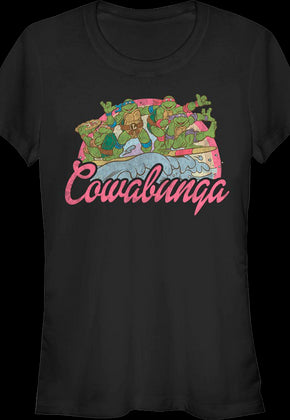 Ladies Cowabunga Teenage Mutant Ninja Turtles Shirt