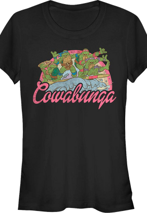 Ladies Cowabunga Teenage Mutant Ninja Turtles Shirt