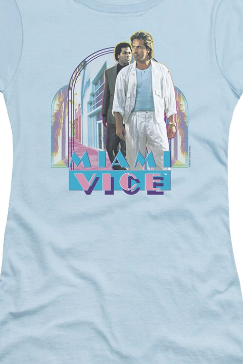 Ladies Crockett and Tubbs Miami Vice Shirtmain product image