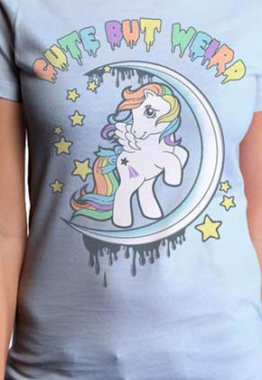 Ladies Cute But Weird My Little Pony Shirt