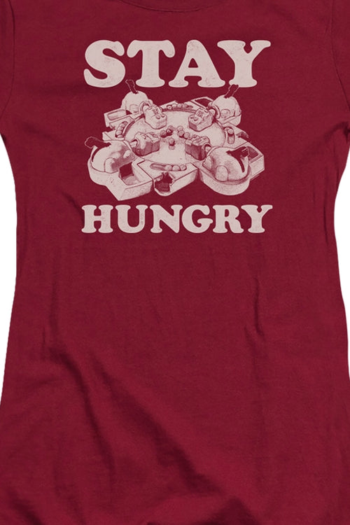 Ladies Distressed Hungry Hungry Hippos Shirtmain product image