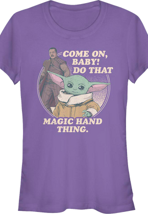 Ladies Do That Magic Hand Thing The Mandalorian Star Wars Shirt