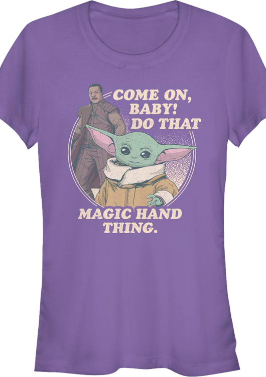 Ladies Do That Magic Hand Thing The Mandalorian Star Wars Shirt - main product image