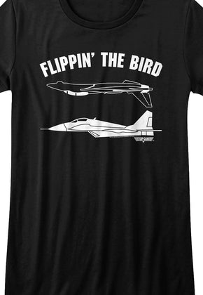 Junior Flippin' The Bird Top Gun Shirt