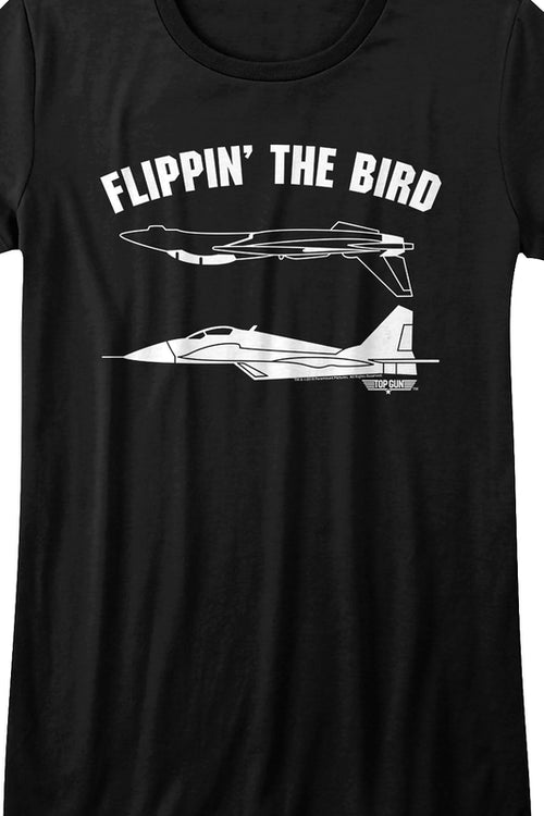 Junior Flippin' The Bird Top Gun Shirtmain product image