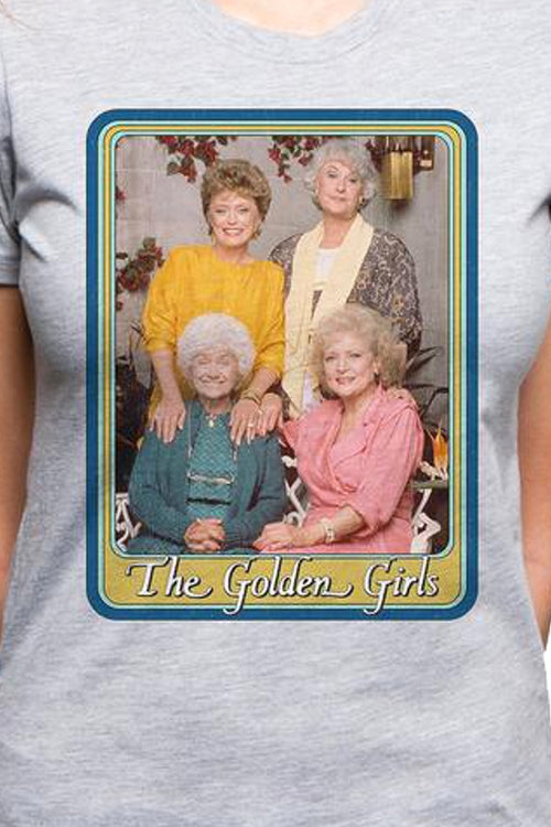 Ladies Framed Picture Golden Girls Shirtmain product image