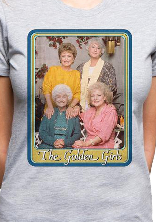 Ladies Framed Picture Golden Girls Shirt - main product image
