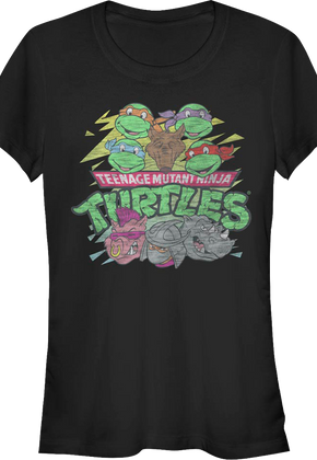 Ladies Heroes And Villains Teenage Mutant Ninja Turtles Shirt