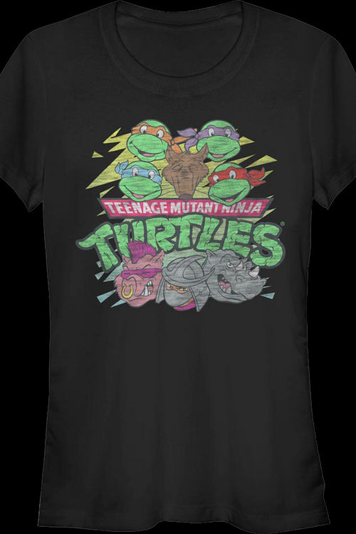 Ladies Heroes And Villains Teenage Mutant Ninja Turtles Shirtmain product image