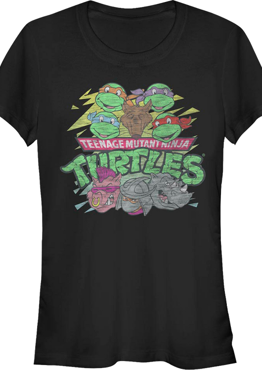 Ladies Heroes And Villains Teenage Mutant Ninja Turtles Shirt - main product image
