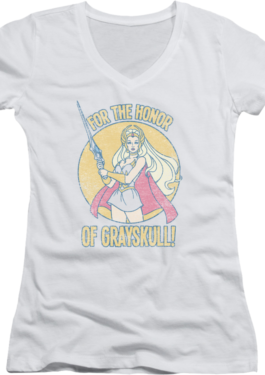 Ladies Honor of Grayskull She-Ra V-Neck Shirt - main product image