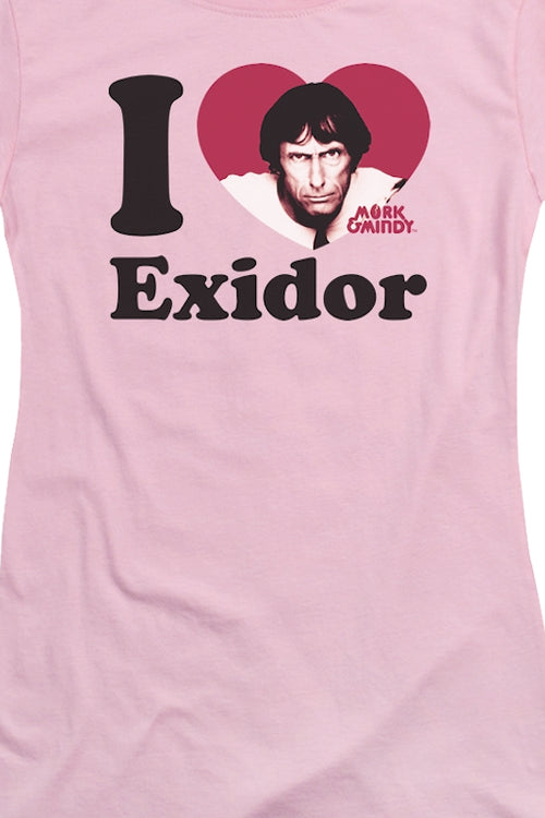 Ladies I Love Exidor Mork and Mindy Shirtmain product image