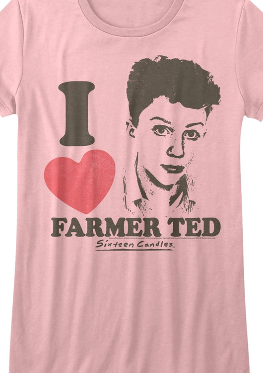 Junior I Love Farmer Ted Sixteen Candles Shirt - main product image