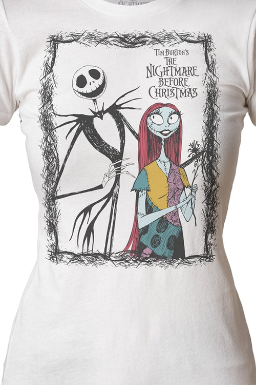 Junior Jack and Sally Nightmare Before Christmas Shirtmain product image