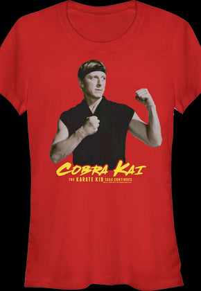 Ladies Johnny Cobra Kai Shirt