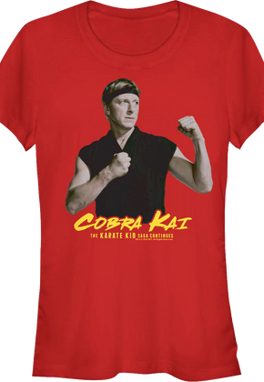 Ladies Johnny Cobra Kai Shirt