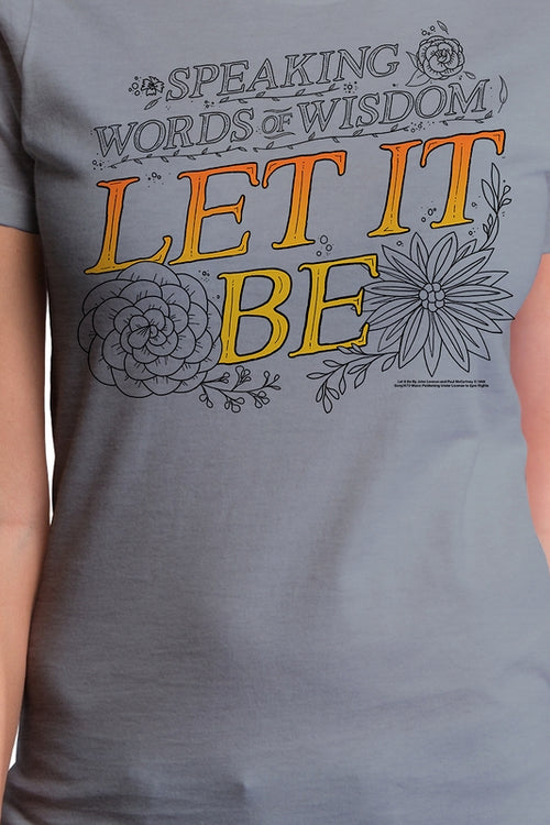 Ladies Let It Be Beatles Shirtmain product image