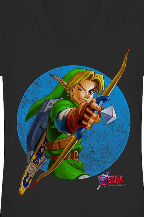 Junior Link V-Neck Legend of Zelda Shirtmain product image