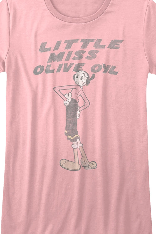 Womens Little Miss Olive Oyl Popeye Shirtmain product image