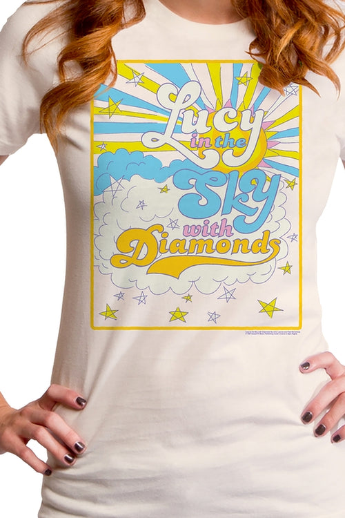 Ladies Lucy In The Sky With Diamonds Beatles Shirtmain product image