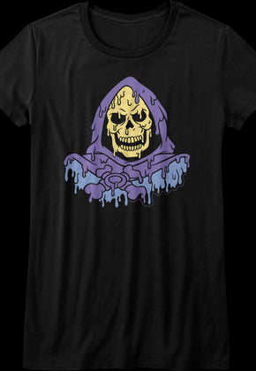 Womens Melting Skeletor Masters of the Universe Shirt