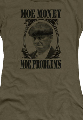 Junior Moe Money Moe Problems Three Stooges Shirt