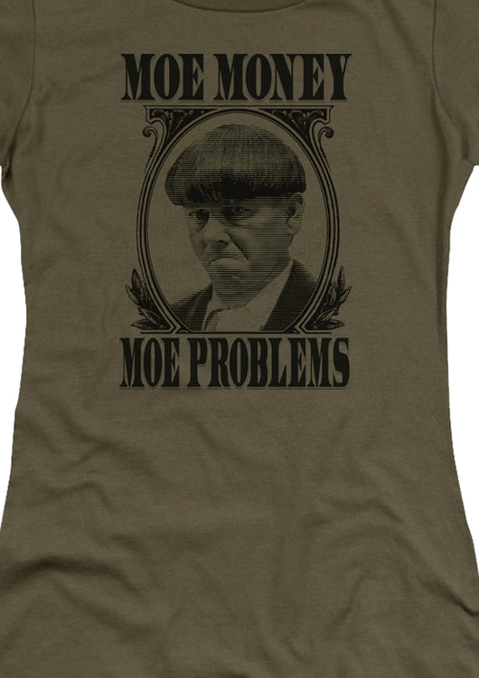Junior Moe Money Moe Problems Three Stooges Shirt - main product image