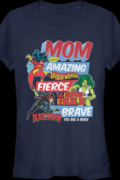 Ladies Mother's Day Marvel Comics Shirtmain product image
