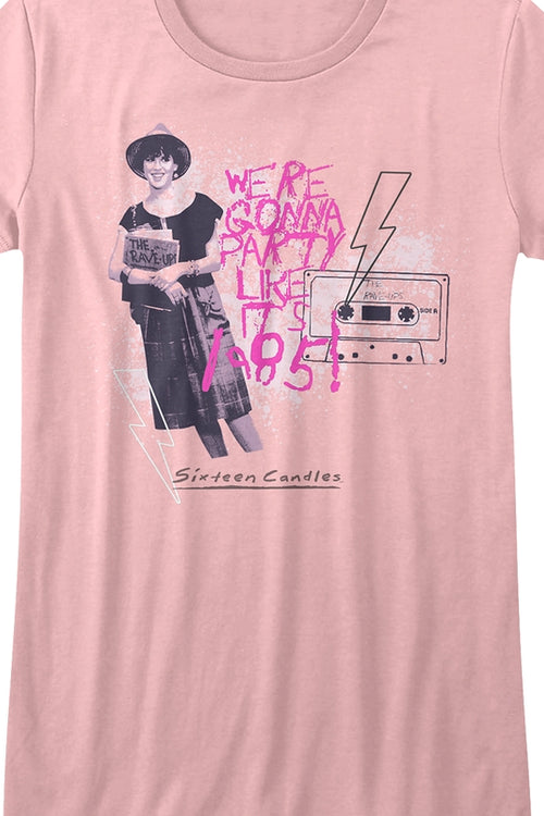 Junior Party Like It's 1985 Sixteen Candles Shirtmain product image
