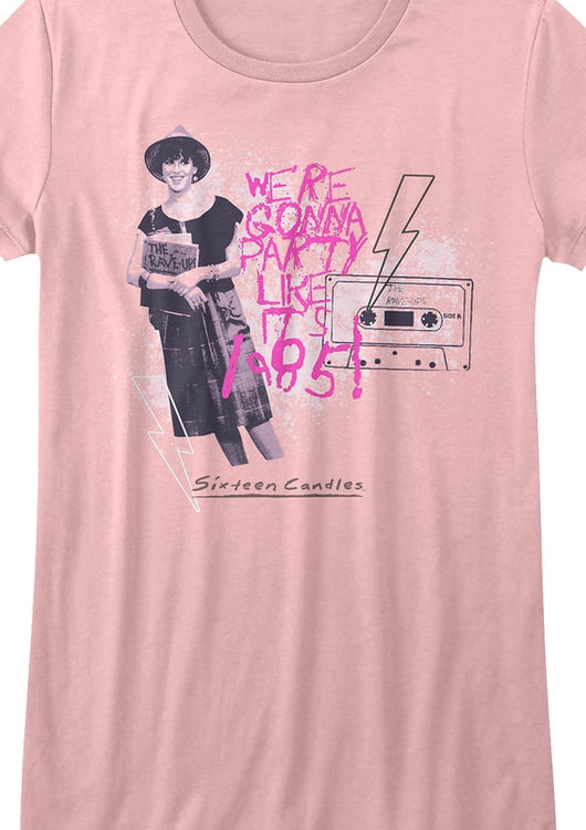 Junior Party Like It's 1985 Sixteen Candles Shirt - main product image