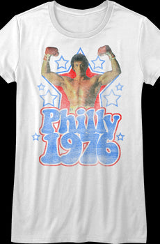 Womens Philly 1976 Rocky Shirt
